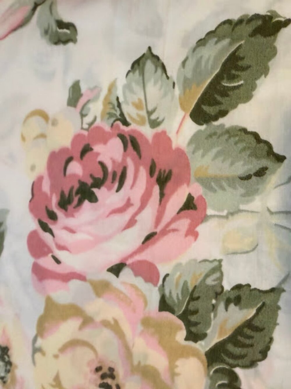 CATH KIDSTON Floral Duvet Cover garden Rose Pastel Cottagecore Shabby-King Size